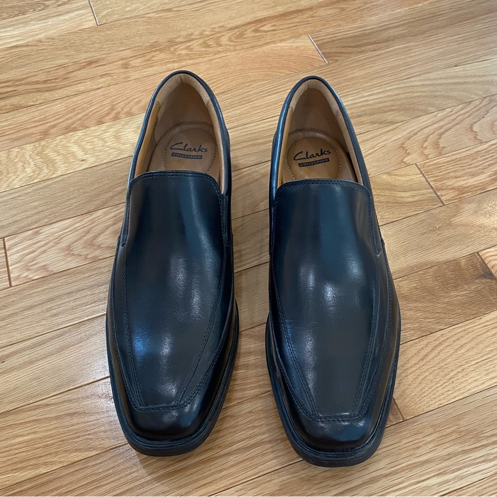 Clarks mens 11 Tilden Free shoe black